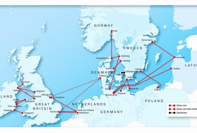 Stena Line na 22 trasach z 37 statkami